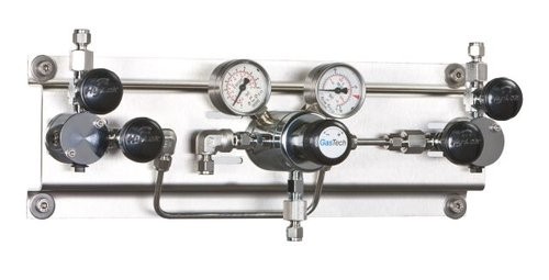 Entspannungsstation, GasTech DRS 2-2, Prüfgase, 0-3,5 bar, Edelstahl